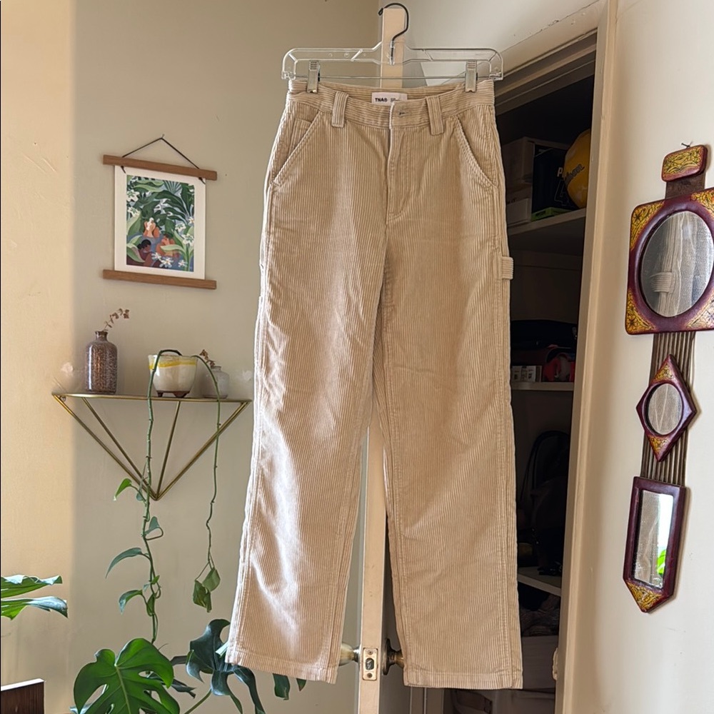 TNA Tan Corduroy Pants